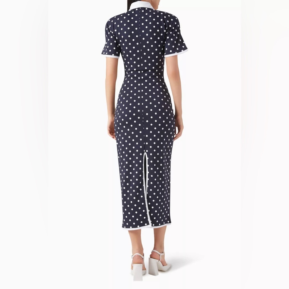 ISO‼️ ROWEN ROSE LONG POLO DRESS SIZE 42 - Picture 2 of 8
